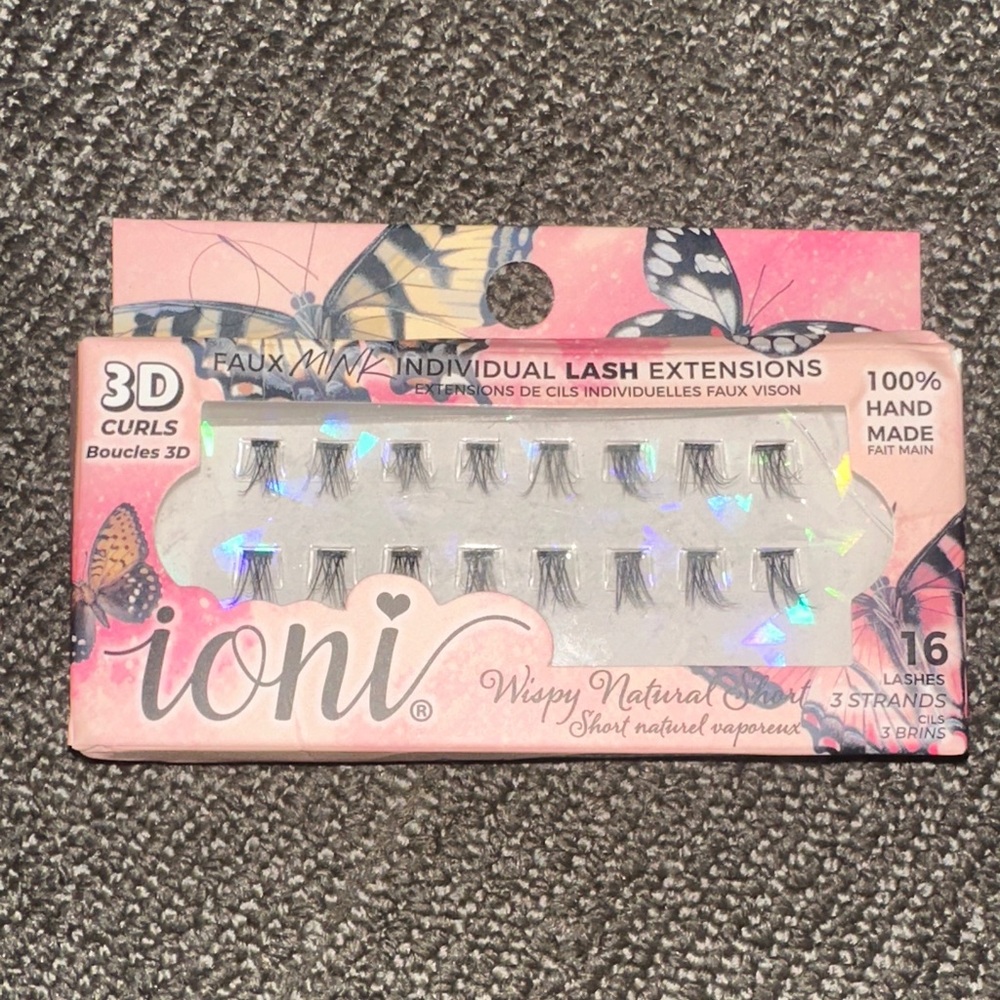 NIB Ioni Faux Mink Individual Lash Extensions